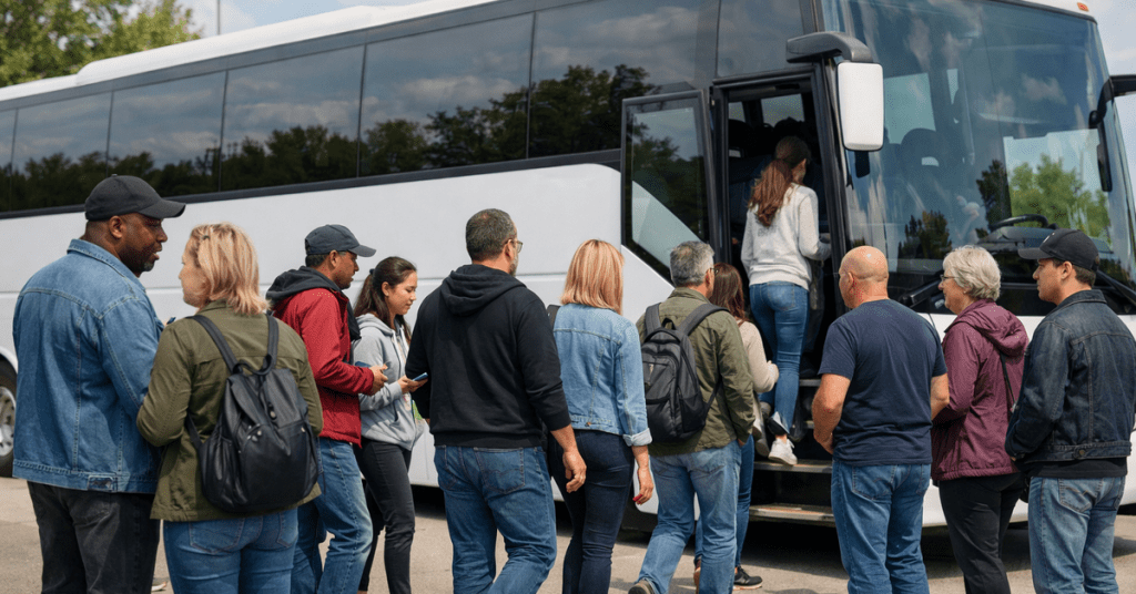 transporte corporativo funcionários